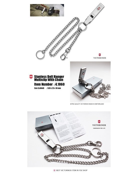 4.1860 Multiclip Belt Clip with 2 Loops