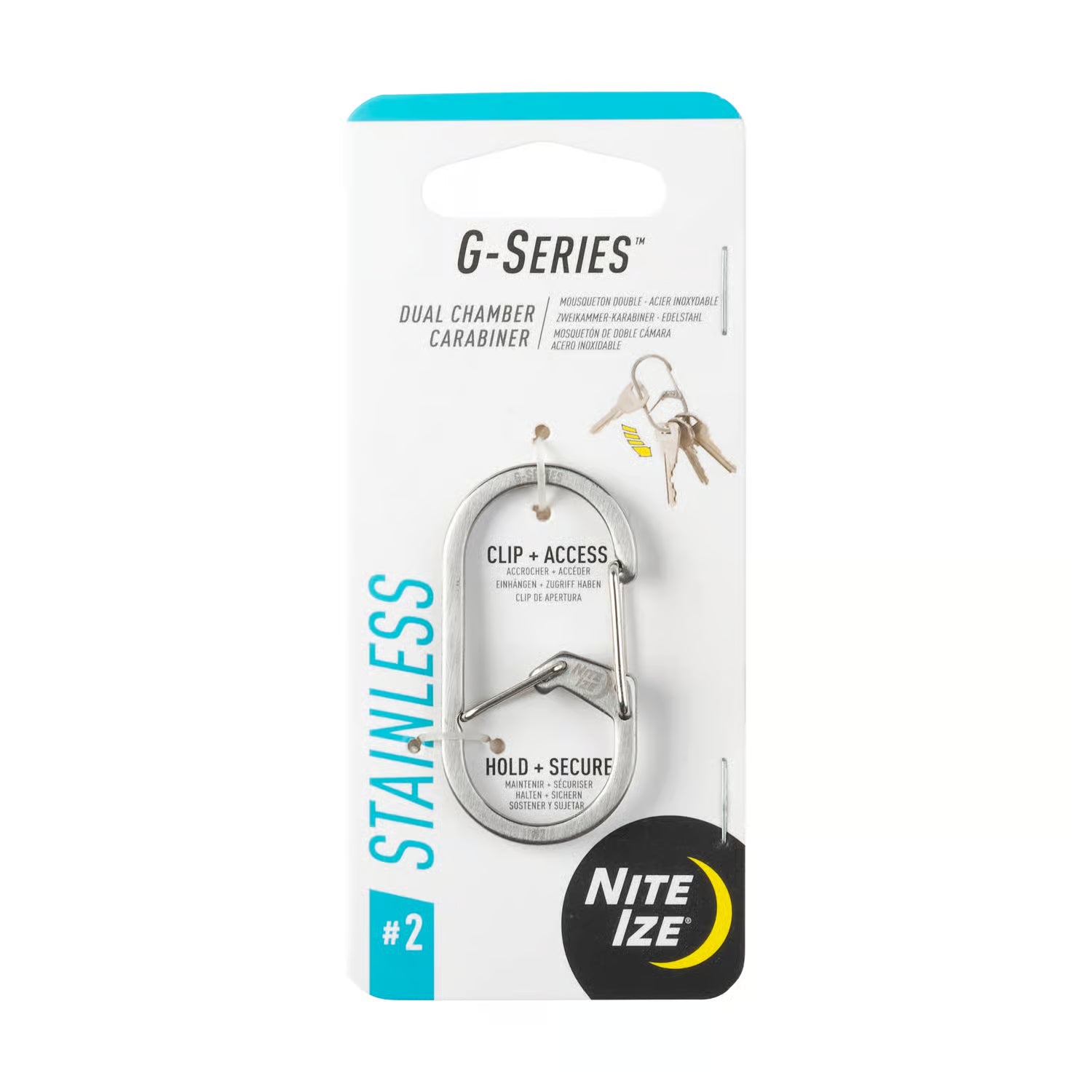 Nite Ize - G-Series Dual Chamber Carabiner