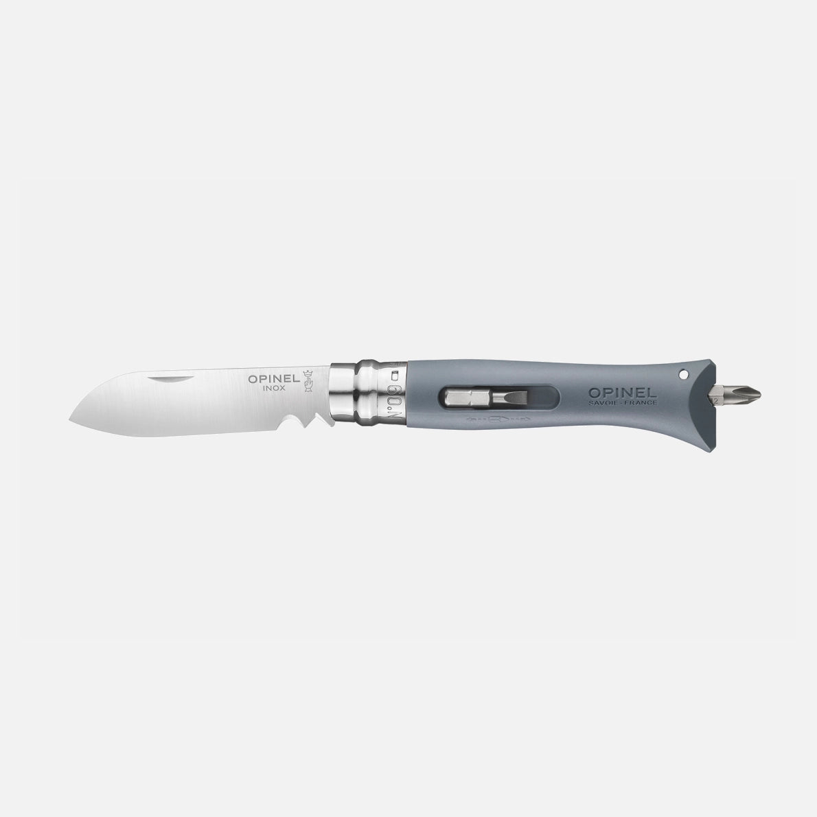 Opinel N°09 DIY Grey Folding Knife