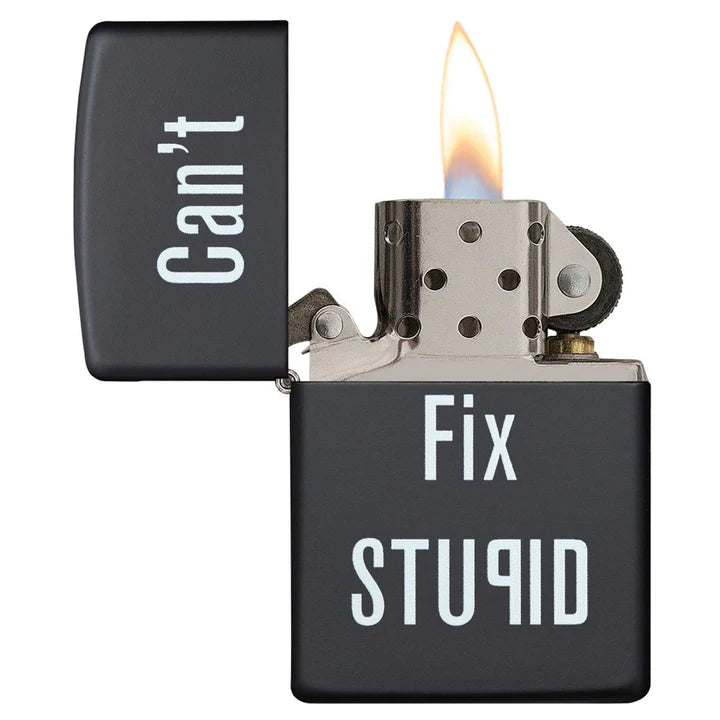 28664 CAN'T FIX STUPID BLACK MATTE