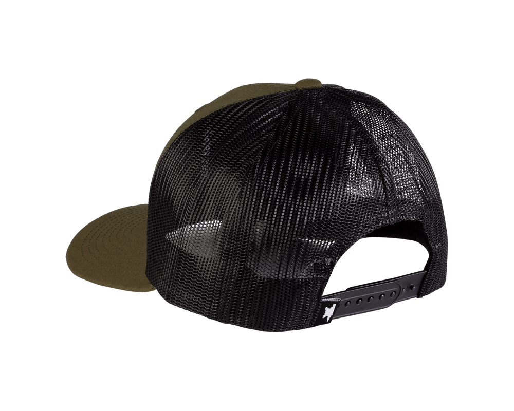 14244 CAP LEATHER PATCH MESHBACK GR
