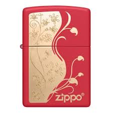 233 MP403834 REG RED MATTE ZIPPO