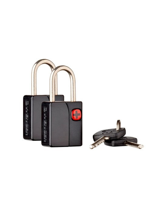 604567 Wenger Key Lock Set 2pcs - Black