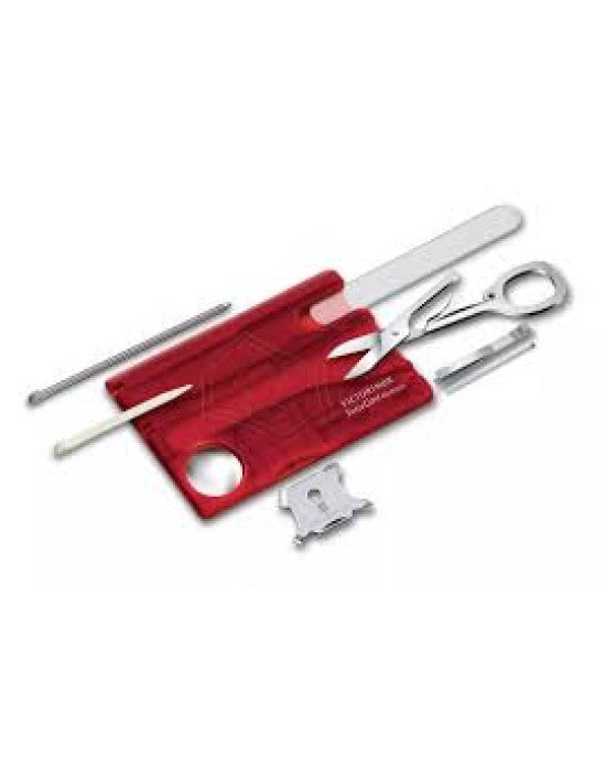 0.7240.T Swiss Card Nailcare, rot transparent