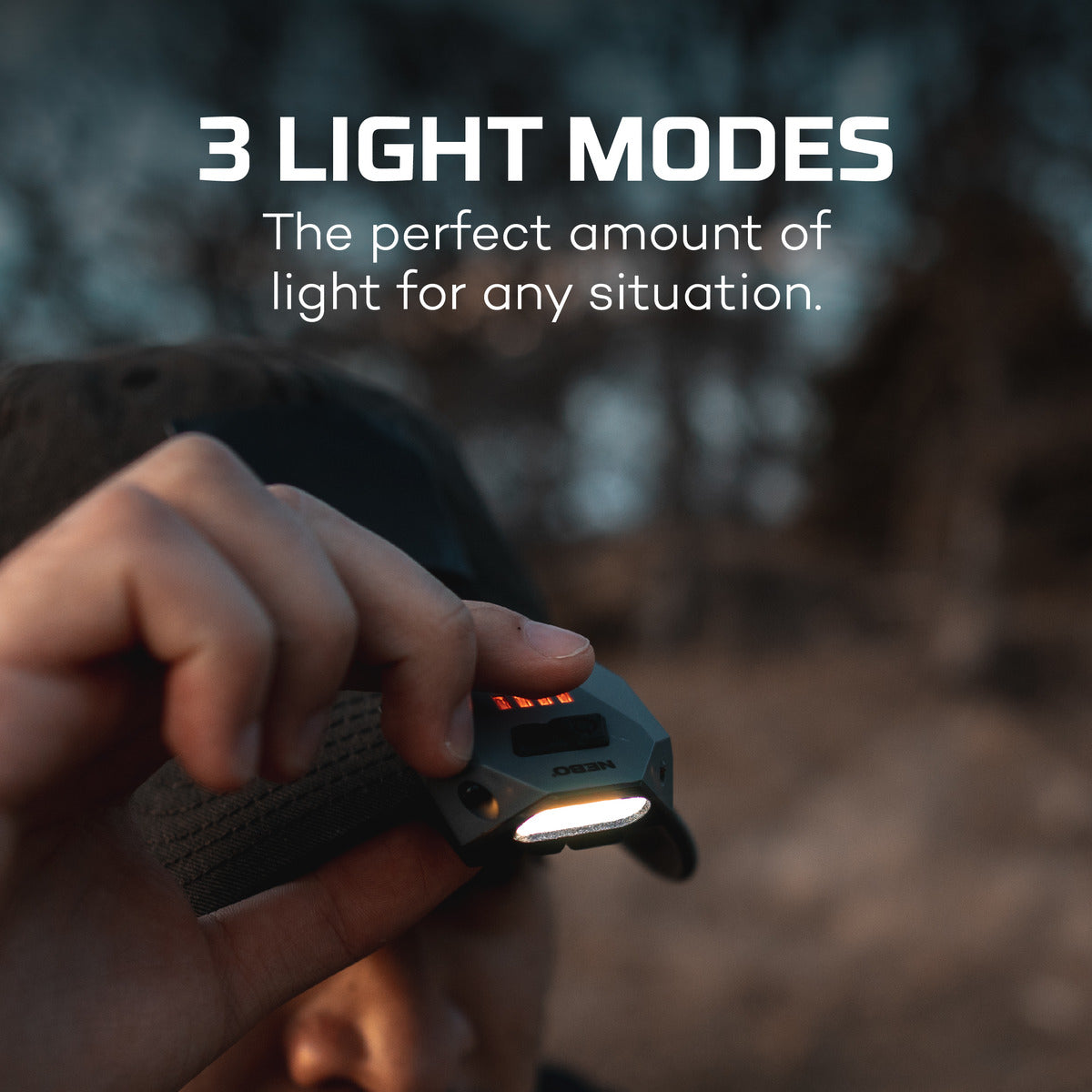 HLP-0004-G EINSTEIN Rechargeable Cap Light