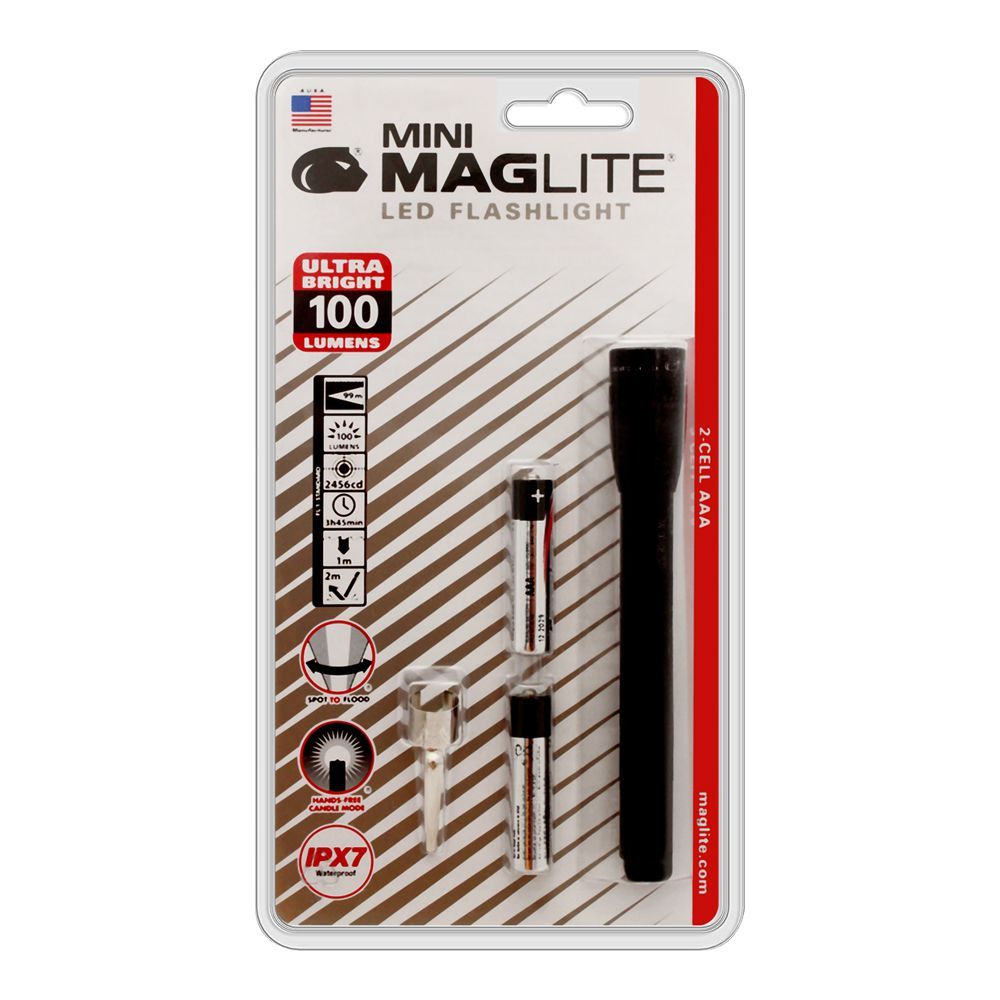 156-000-022 LED 2AAA BLACK