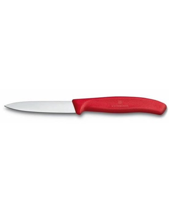 6.7111.31 Swiss Classic Paring Knife Set with Peeler, 3 Pieces RED