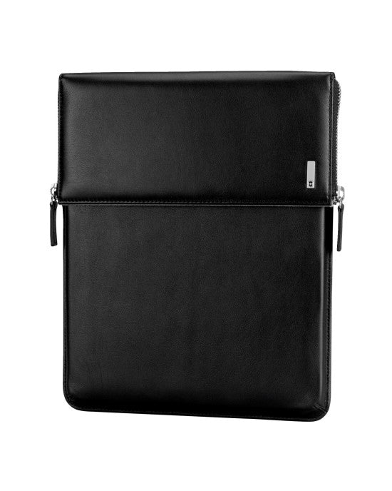 30165801 ALTIUS RIO Leather iPad flapover case - Black