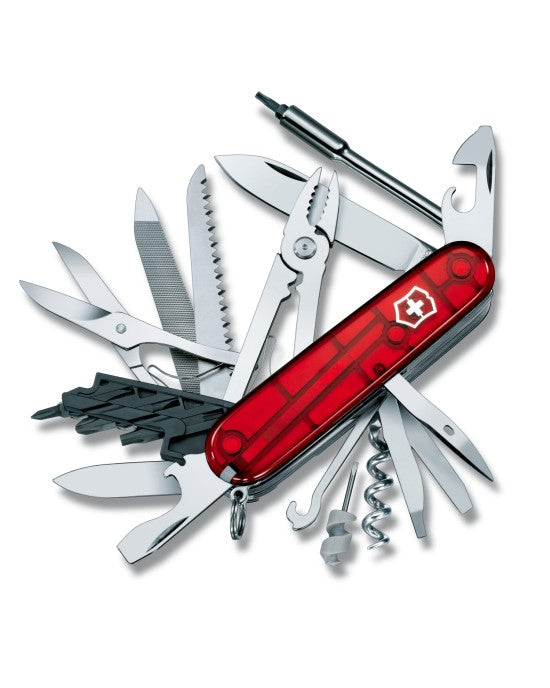 1.7775.T CYBERTOOL 41 - RED TRANSLUCENT
