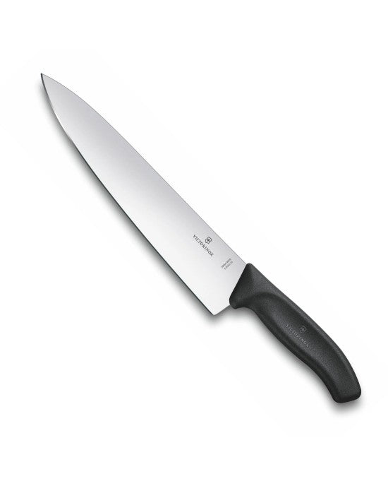 5.2003.25 SwissClassic Carving Knife Fibrox 25 cm - BLACK
