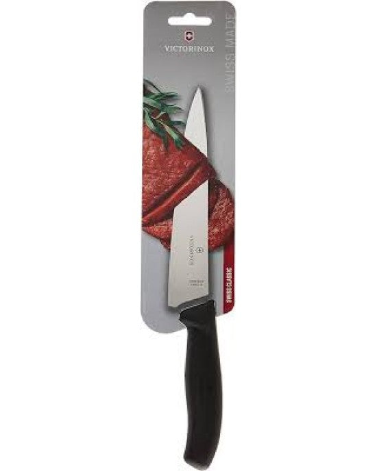 6.8003.25B Swiss Classic, Kochmesser, 25cm, gerade, schwarz, B