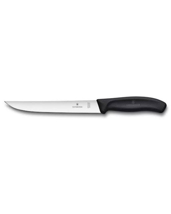 6.8103.18B Swiss Classic, Tranchiemesser, 18cm, gerade, schwarz, B