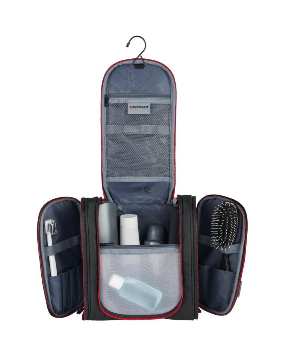611877 Hanging Toiletry Kit Black