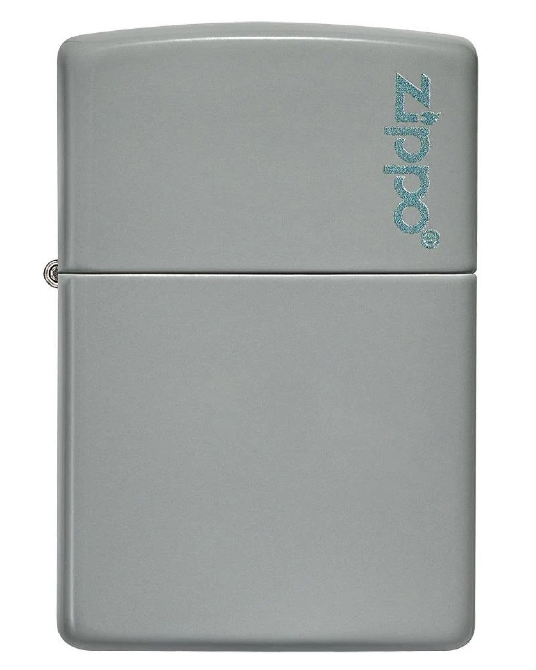 49452ZL FLAT GREY ZIPPO LOGO