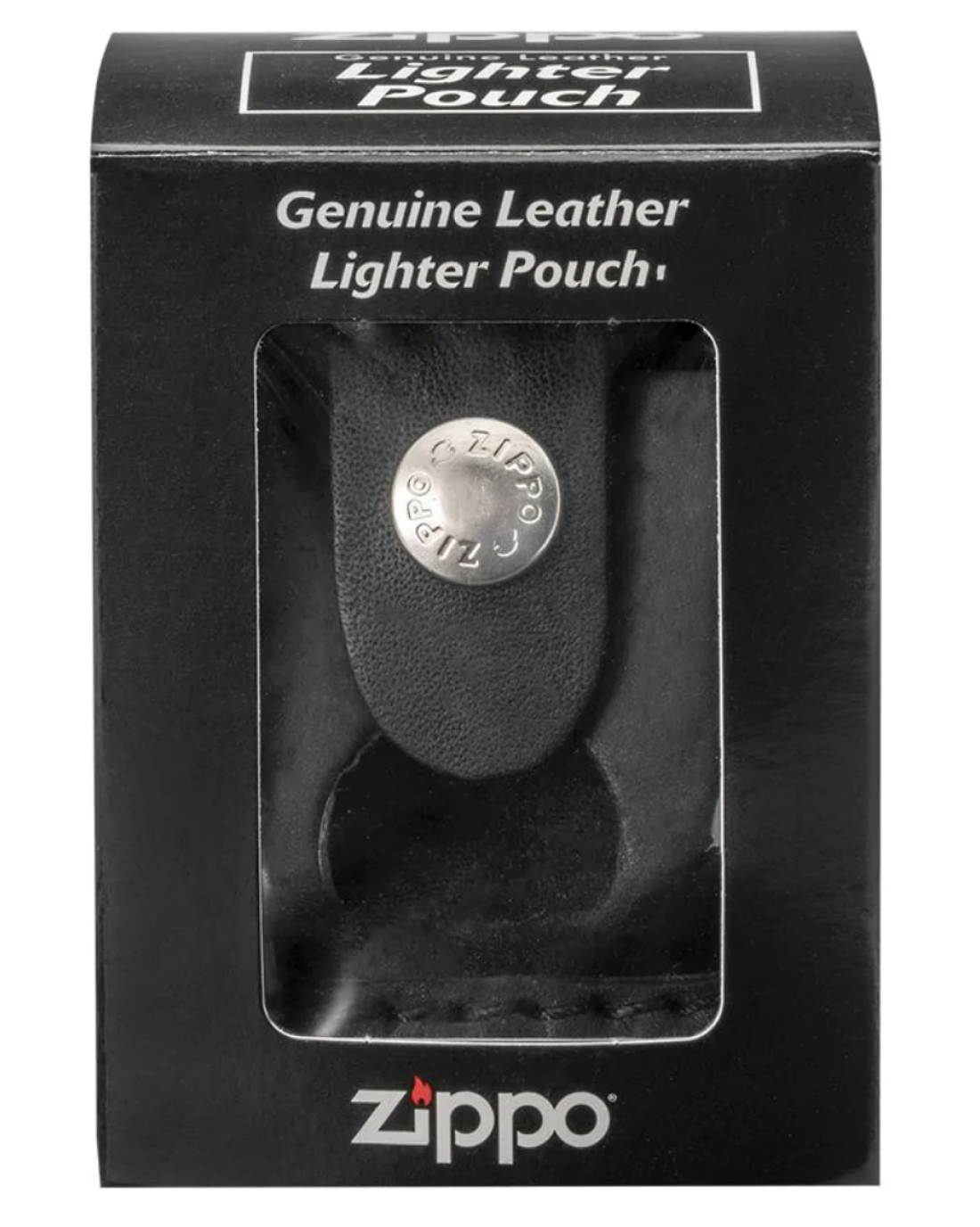 Black Lighter Pouch- Thumb Notch