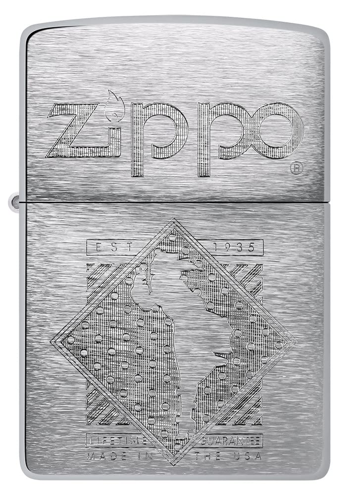 AE184423 200 REG BR/CHR ZIPPO WINDY