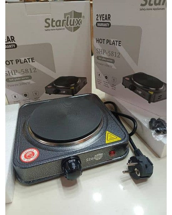 7331 Starlux Electric Single Hot Plate 1000W