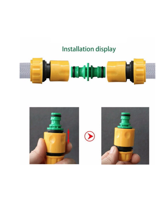 7517_1 Pcs ABS Hose Connector 1/2''