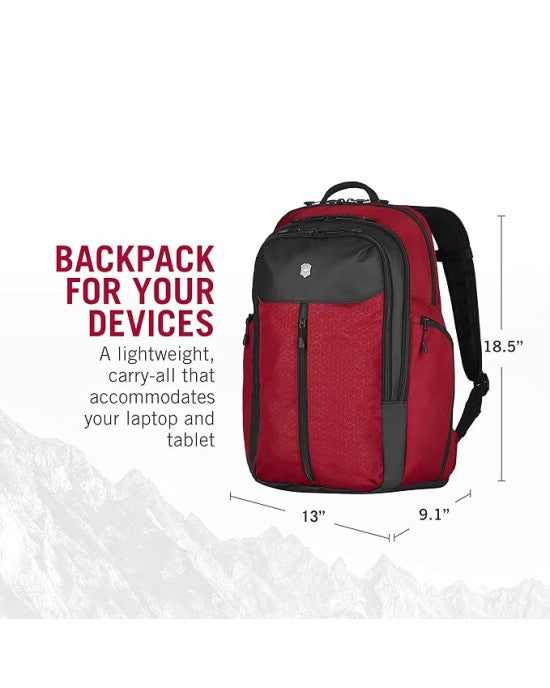 606732 Altmont Original Vertical-Zip Laptop Backpack Red