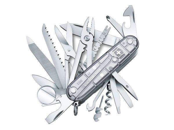 1.6794.T7 Swiss Champ, 91 mm, silver transparent