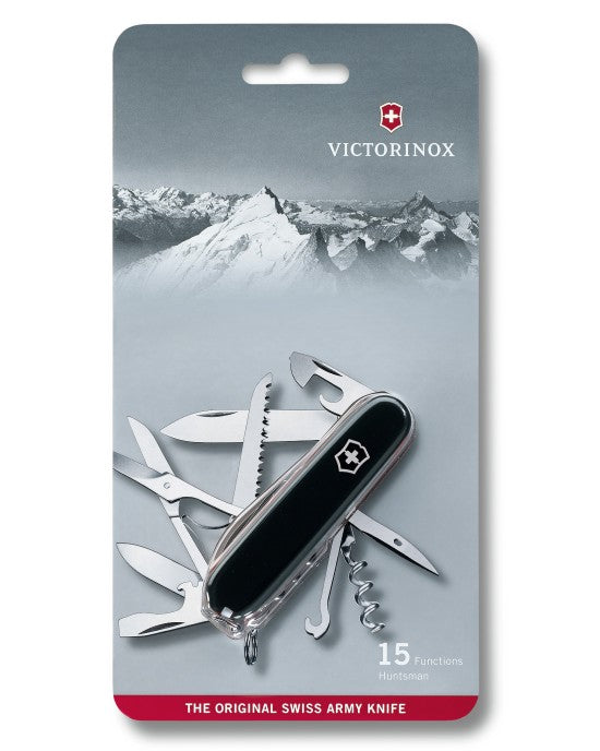 1.3713.3B1 Huntsman Black Multitool Pocket Knife