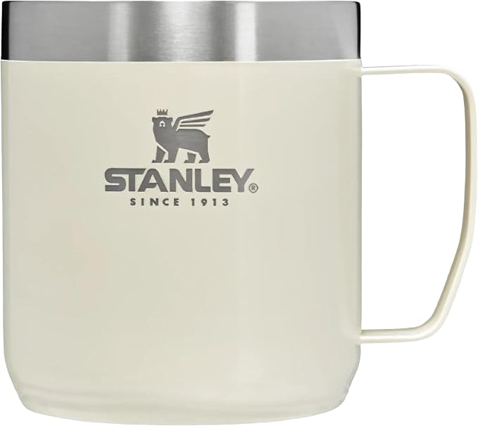 Stanley Everyday Camp Mug 0.35L Travel Mug - Cream Gloss