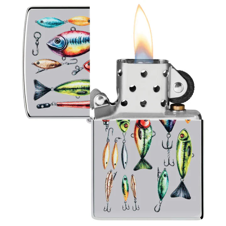 46319 Fishing Lures - High Polish Chrome