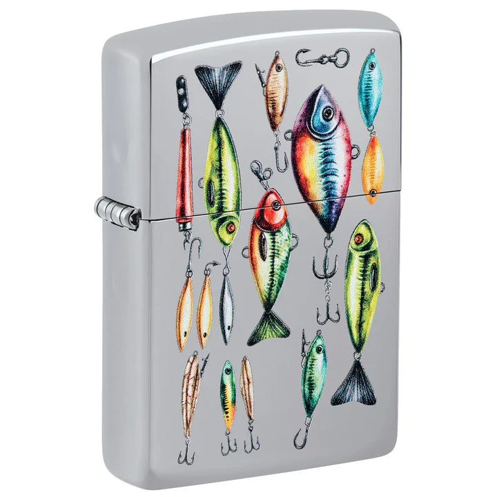 46319 Fishing Lures - High Polish Chrome
