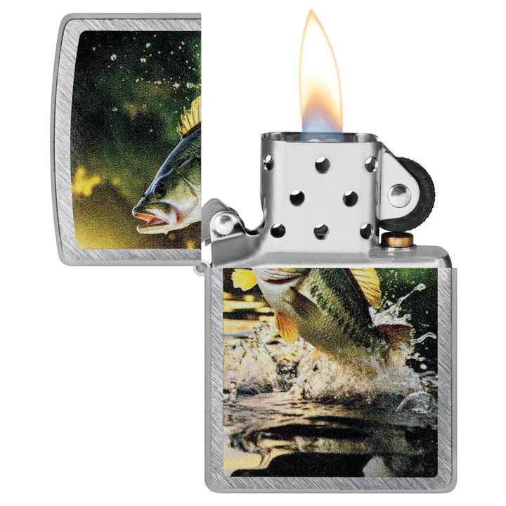46342 Bass Fishing - Herringbone Sweep