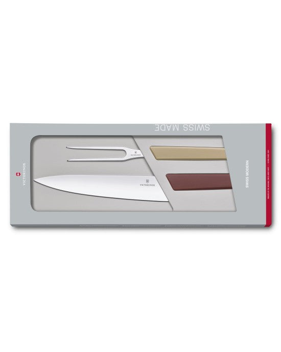 6.9096.21G Swiss Modern Carving Set, 2 pieces