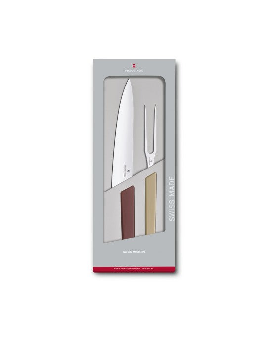 6.9096.21G Swiss Modern Carving Set, 2 pieces
