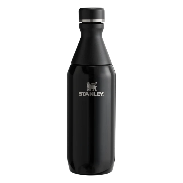 STAN 12OZ ALL DAY SLIM BOTTLE BLACK GLOSS EU