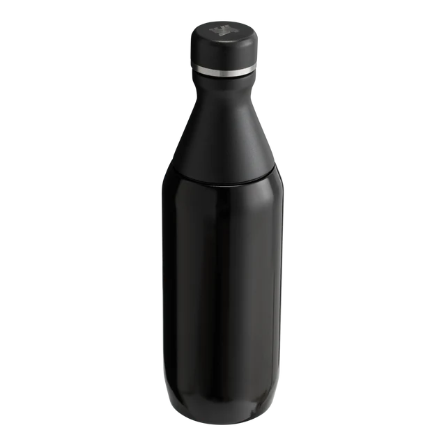 STAN 12OZ ALL DAY SLIM BOTTLE BLACK GLOSS EU