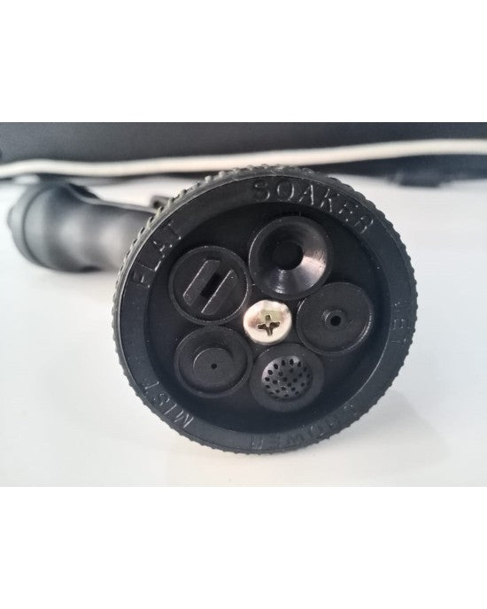6208 5 - Pattern Plastic Hose Nozzle with Rubber Card