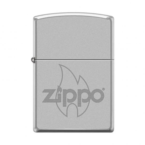205 AE184042 REG SATIN CHROME ZIPPO