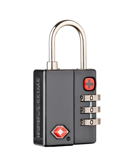 604563 Wenger TSA 3-Dial Combination Lock - Black