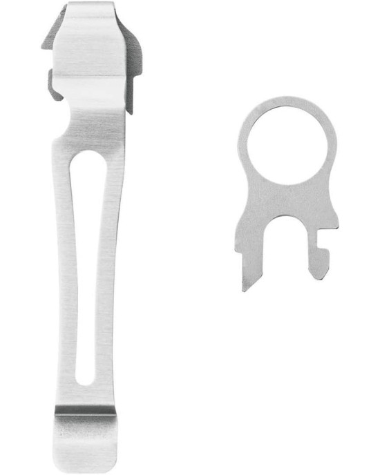 Quick-Release Pocket Clip and Lanyard Ring