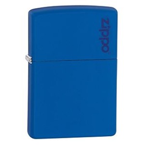 229ZL Royal Blue Matte Zippo Logo