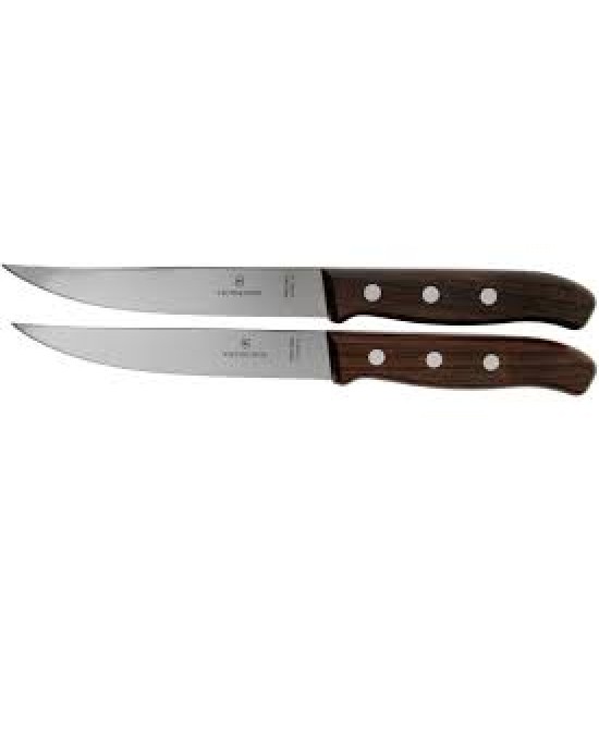 5.1120.2RADG	Wood, Steakmesser-Set, 2-tlg, mod. Kiefer, Geschenkschachtel