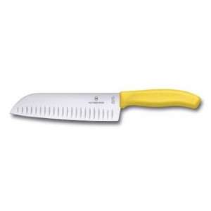 6.8526.17L8B	Swiss Classic, Santokumesser, 17cm,gerade,Kullen,gelb,B