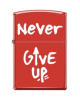 233 CI412257 NEVER GIVE UP DESIGN