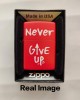 233 CI412257 NEVER GIVE UP DESIGN