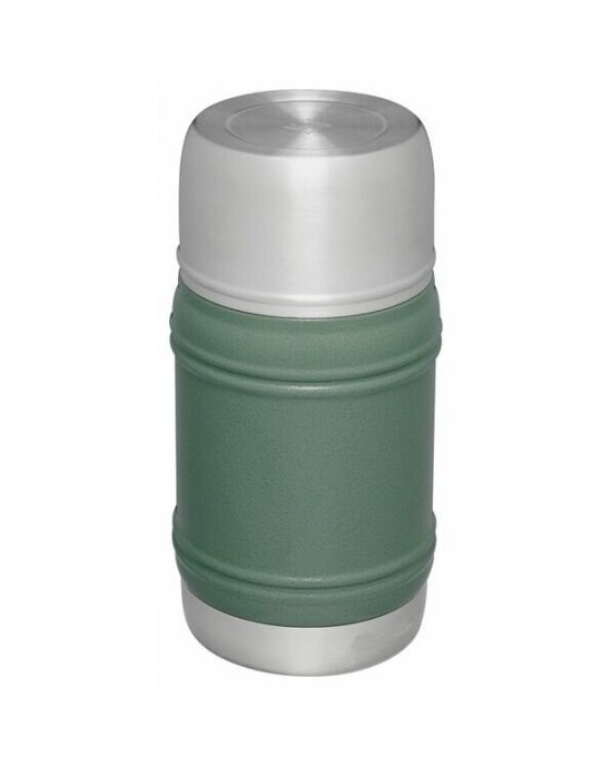 STANLEY THE ARTISAN THERMAL FOOD JAR 0.5L HAMMERTONE GREEN