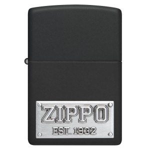 48689 218 ZIPPO LICENSED PLATE EMBL