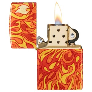 48981 48458 FIRE ZIPPO DESIGN