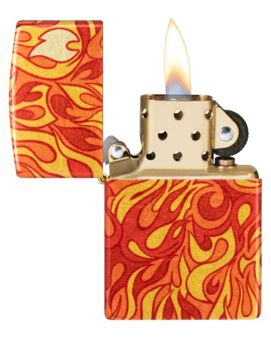 48981 48458 FIRE ZIPPO DESIGN