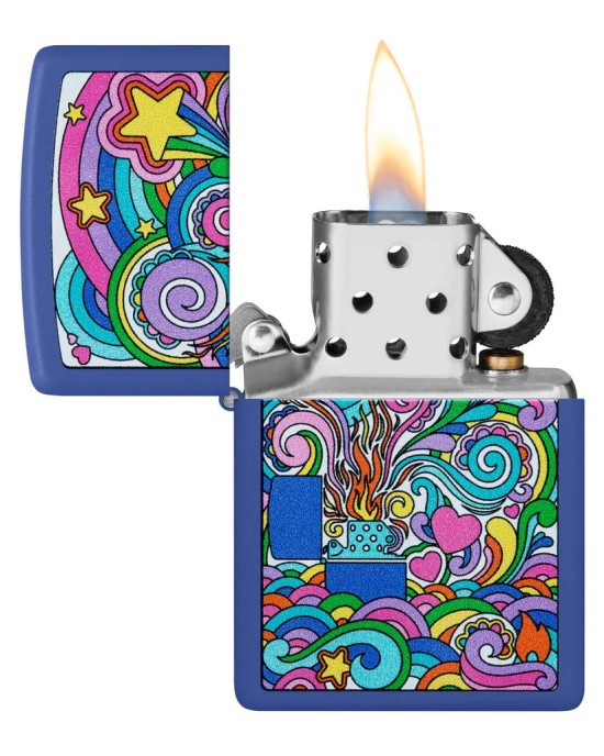 48955 229 ABSTRACT ZIPPO DESIGN