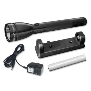 MAGLITE ML-125 3-Cell C Rechargeable LED - BLACK