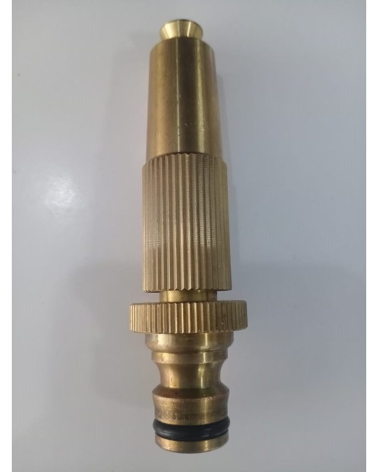 Snap - In Solid Brass Adjustable Hose Nozzle 