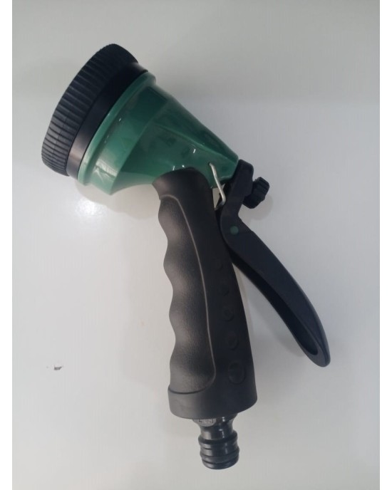 5 - Pattern Plastic Hose Nozzle  with Rubber Card